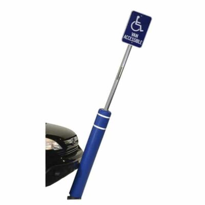 52" FlexBollard-XL™ with Signpost (6', 8' or 9')