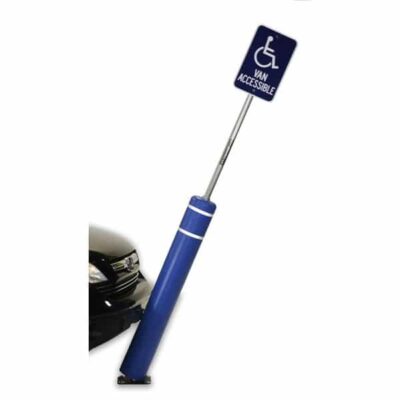 52" FlexBollard™ with 8' Signpost