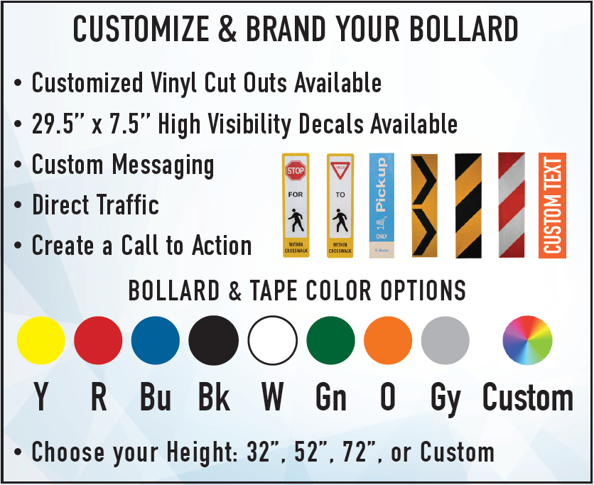 Customize and Brand Your Bollard with FlexPost