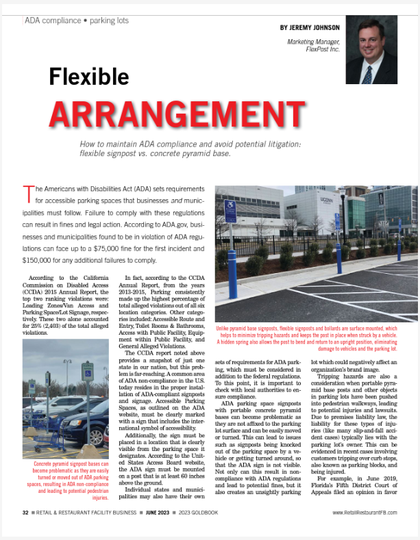 Flexible Arrangement Article